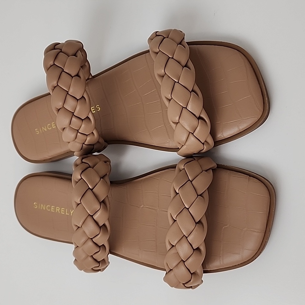 Sincerely Jules Vicki Sandals Tan - Picture 2 of 16